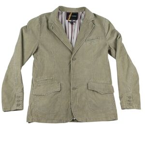 Men's Beige Corduroy                 Blazer